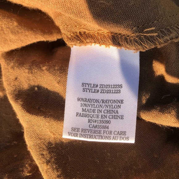 Z SUPPLY BEACHSIDE MIDI SUNDRESS SMOCKED BODICE SLEEVELESS AIRY LIGHTWEIGHT SZ S - Picture 7 of 7